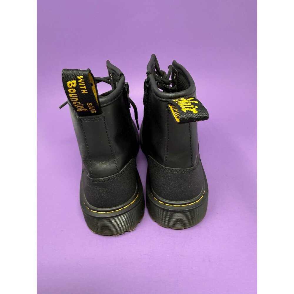 Dr. Martens Black Zavala Leather Boots Womens 5 - Picture 3 of 7